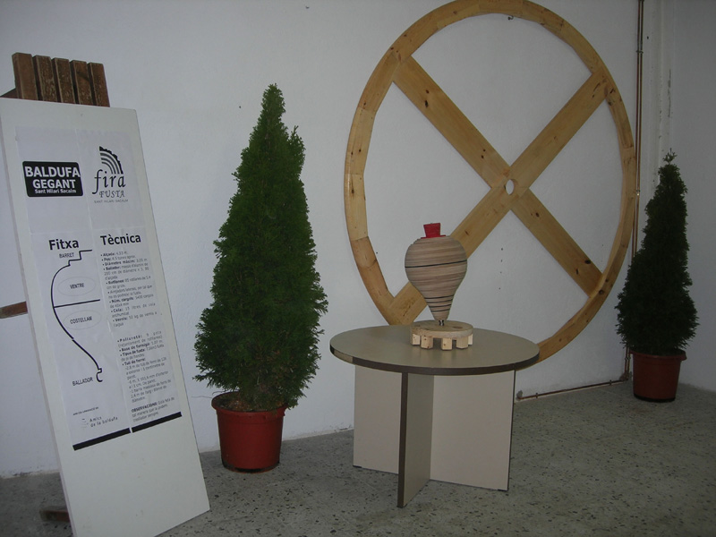 Rotllana de la Baldufa i maqueta